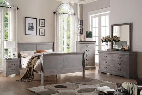 Bedroom Suite in Grey Finish | bedroom suite near me | bedroom suote london ontario | bedroom suite near london ontario canada | bedroom suite london onatio bedroom suite
