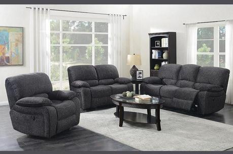 GREY RECLINING SOFA SET | reclining furniture | reclining furniture near london ontario | reclining furniture near london ontario canada | reclining furniture near london ontario reclining furniture london ontario canada