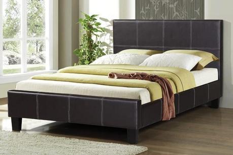 upholstered platform bed