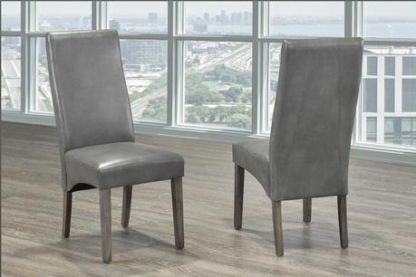 PARSON CHAIR IN GREY | dining room furniture