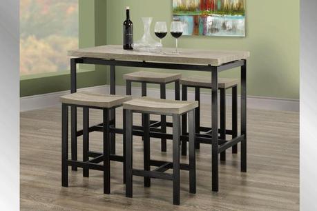 TABLE WITH FOUR STOOL | dining room furniture | furniture | furniture store