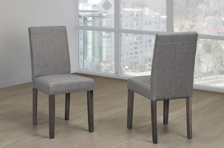 grey linen parson chair | dining room furniture | furniture | furniture london ontario | dining room furniture near me
